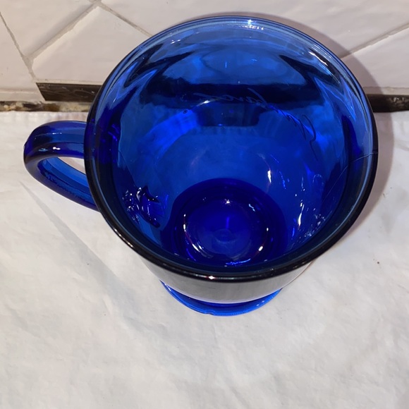 Vintage Cobalt Blue Pedestal Starbucks Mug - Picture 5 of 6